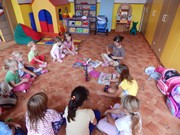 Návtěva prvňáčků ve školce